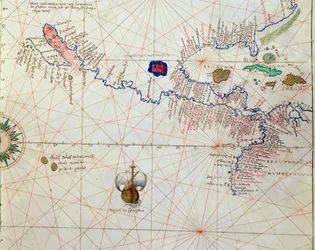 Central America, from an Atlas of the World in 33 Maps (detail)